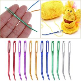 img 2 attached to Hesmartly 24 Pack Knitting Needles Tapestry