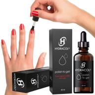 💅 gel nail polish conversion kit - transform regular nail polish into gel color, ultimate gel nail polish set, chip-free formula for long-lasting gel nails, basecoat & topcoat soak off, uv light led lamp logo