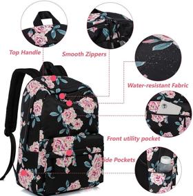 img 3 attached to 🎒 Fashion-Resistant School Backpack by Leaper