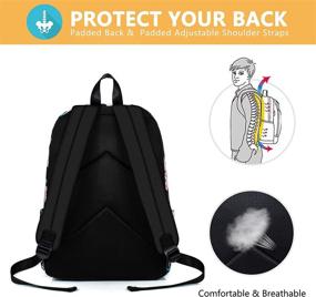 img 2 attached to 🎒 Fashion-Resistant School Backpack by Leaper