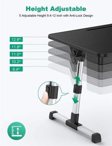 img 3 attached to Регулируемый складной Компьютерный Столик ЛИХИ.