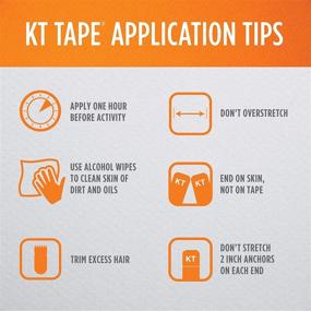 img 1 attached to 🏋️ KT Tape Pro: Advanced Kinesiology Sports Tape for Enhanced Performance, Latex-Free & Water Resistant