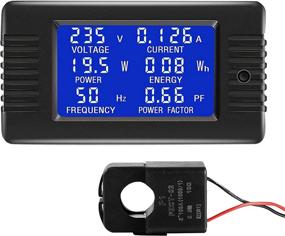 img 4 attached to 🔌 CrocSee AC 80-260V 100A CRS-022B Multimeter with LCD Display: Current Voltage Power Energy & More