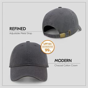 img 3 attached to 🧢 CHOK.LIDS Everyday Premium Dad Hat: Unisex Cotton Baseball Cap for Men and Women - Adjustable, Lightweight, Polo-Style Curved Brim