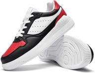 👟 premium black/red men's autper athletic walking shoes - fashion sneakers logo