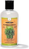 🌿 bamboo cutting board oil (12oz) by clark's - enriched with lemongrass extract - food grade special formula for kitchen butcher blocks and chopping board care logo