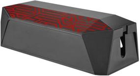 img 4 attached to 🔴 Коробка CableMod Aztec: Красные аксессуары для организации кабелей