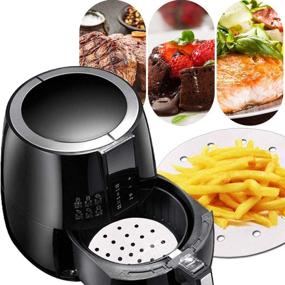 img 1 attached to 🍟 7-Inch Air Fryer Accessories: Compatible with Phillips and Gowise Air Fryers, 3.2QT-4.2QT Capacity