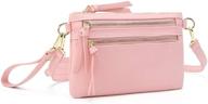 aitbags multi zipper crossbody lightweight functional women's handbags & wallets logo
