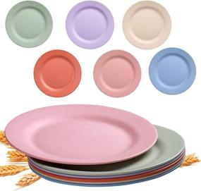 img 4 attached to Eco-friendly Lightweight Unbreakable Kids Toddler Feeding Set: Promotes Health & Safety