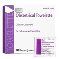 pdi obstetrical towelettes box 100 logo