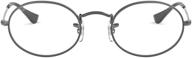 ray ban rx3547v eyeglass frames gunmetal logo