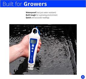 img 2 attached to Bluelab BLU8000 Grower's Toolbox Pen with Conductivity Tester and Probe Care Kit - Easy Calibration TDS and pH Meter for Hydroponic System and Indoor Plant Grow – Durable Plastic Construction