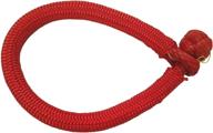 🔴 high-quality 9mm x 150mm synthetic soft shackles for atvs utvs parts - ideal atv winch shackle - vibrant red color logo