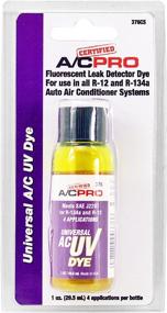 img 1 attached to 🔍 InterDynamics Certified AC Pro Car Air Conditioner Leak Detector Dye: UV Dye for R12, R22, and R134A Refrigerant Systems, 1 Oz - 376CS