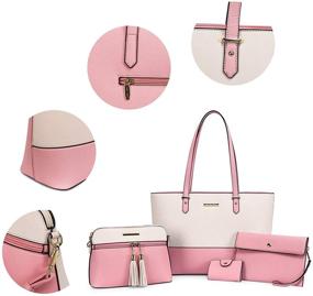 img 2 attached to Модные и функциональные сумки CHANRS KEATN: женские сумки на плечо и кошельки для подчеркивания вашего стиля!