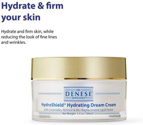 img 3 attached to 🌟 Dr. Denese HydroShield Hydrating Dream Cream with Retinol, Peptides & Ceramides - Advanced Hydration for Youthful Skin - Reduce Fine Lines - 3.4oz