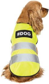 img 1 attached to Dog Reflective Safe Yellow Vest
