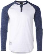 👕 zimego men's baseball henley shirts - top-rated men's clothing and shirts logo