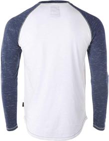 img 2 attached to 👕 ZIMEGO Men's Baseball Henley Shirts - Top-Rated Men's Clothing and Shirts