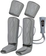 🦵 jht leg massager with heat for compression - relaxation foot calf thigh electric massage machine, pain relief, improved blood circulation - ideal gift for family, friends, and loved ones logo