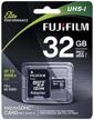 fujifilm 32gb microsdhc uhs 1 memory logo