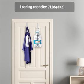 img 2 attached to 👕 Durable Hanging Clothes Bathroom Organizer: Ideal for Space-Saving Storage