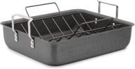 calphalon classic nonstick roaster with 16-inch rack logo