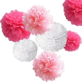 img 3 attached to 🌸 Decorative Gender-Specific Flowers, Lanterns, and Birthday Supplies for Events and Parties