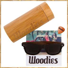 img 2 attached to 🕶️ Premium Polarized Walnut Sunglasses Packaging by WOODIES