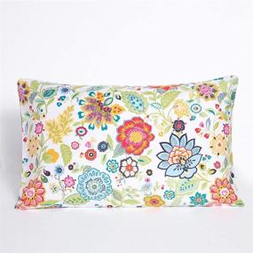 img 2 attached to 🌸 Set of 4 Bedlifes Queen Size Microfiber Pillowcases - Soft, Breathable, Silky, Wrinkle-Free - 4 Pack with Spring Floral Design