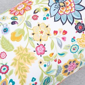 img 3 attached to 🌸 Set of 4 Bedlifes Queen Size Microfiber Pillowcases - Soft, Breathable, Silky, Wrinkle-Free - 4 Pack with Spring Floral Design