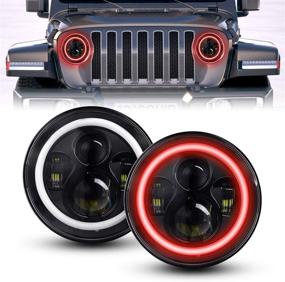 img 4 attached to Фары дневного хода Wrangler 1997 2019
