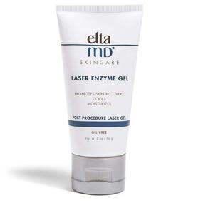 img 4 attached to EltaMD Laser Enzyme Gel Moisturizer: Cooling & Hydrating Post-Treatment Gel for Dry Skin with Hyaluronic Acid - Dermatologist Recommended, 2.0 oz