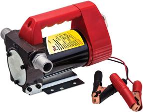 img 4 attached to Lumax LX-1363 12V DC Diesel Transfer Pump - Lightweight and Portable Ideal for Efficiently Transferring Diesel, Light Oils, and Kerosene