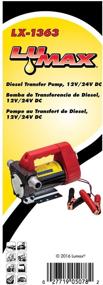 img 3 attached to Lumax LX-1363 12V DC Diesel Transfer Pump - Lightweight and Portable Ideal for Efficiently Transferring Diesel, Light Oils, and Kerosene