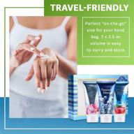 🎁 vibrant luxury hand &amp; body lotion trio gift set – natural travel-size hand cream moisturizing set for lasting hydration for dry hands – 2.5 oz each (tropical island mango + romantic city of love + passionate island bliss) logo