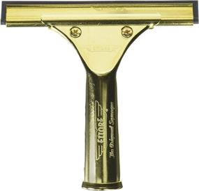 img 4 attached to Ettore 6-Inch Solid Brass Squeegee