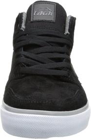 img 3 attached to Lakai Telford Skate Black Suede Men's Shoes in Athletic