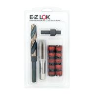 🔩 e-z lok ez-450-8 threaded inserts for metal: m8-1.25 installation kit, steel, black oxide - the perfect solution for secure metal fastening logo