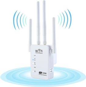 img 4 attached to KuWFi 1200Mbps Extender Wireless Repeater