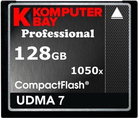 img 1 attached to 💾 KOMPUTERBAY 128GB Professional Compact Flash Card CF 1050X | Enhanced Speed UDMA 7 | RAW 128 GB | Read 160MB/S, Write 100MB/S