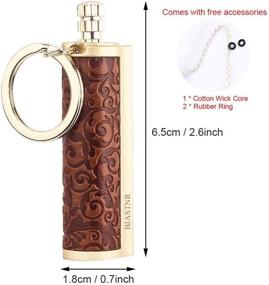 img 2 attached to BIASTNR Permanent Keychain Matchstick Refillable Outdoor Recreation