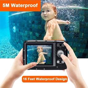 img 2 attached to Cocac Waterproof Underwater Rechargeable Snorkeling Camera & Photo