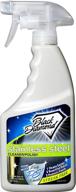 🌟 best streak free stainless steel cleaner & polish for appliances refrigerators, oven, stove, dishwasher, and more - 1 pint by black diamond stoneworks logo