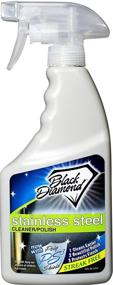 img 2 attached to 🌟 Best Streak Free Stainless Steel Cleaner & Polish for Appliances Refrigerators, Oven, Stove, Dishwasher, and more - 1 Pint by Black Diamond Stoneworks