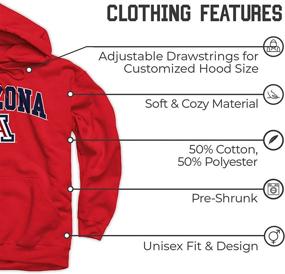 img 1 attached to 👕 Stay Stylish and Comfortable with Campus Colors Gameday Hooded Sweatshirt: Perfect Active Men's Clothing