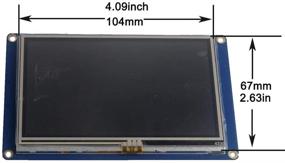 img 2 attached to 💻 Nextion 4.3'' Basic Display NX4827T043 - 4.3inch TFT Resistive Touch Screen Panel with 480X272 Resolution - UART HMI Intelligent LCD Display Module for Arduino Raspberry Pi ESP8266