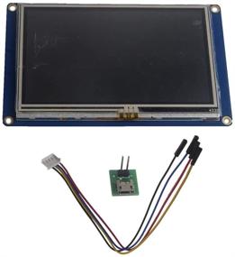 img 4 attached to 💻 Nextion 4.3'' Basic Display NX4827T043 - 4.3inch TFT Resistive Touch Screen Panel with 480X272 Resolution - UART HMI Intelligent LCD Display Module for Arduino Raspberry Pi ESP8266