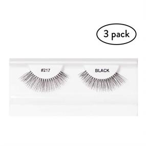 img 2 attached to 👁️ The Hair Shop Eyelash Extensions - Faux Soft Natural Look [3 pack], Multiple False Eyelash (Style 217)
